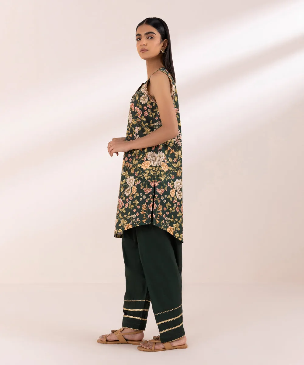 2 Piece - Printed Lawn Suit-U3Pdy24Dfv45