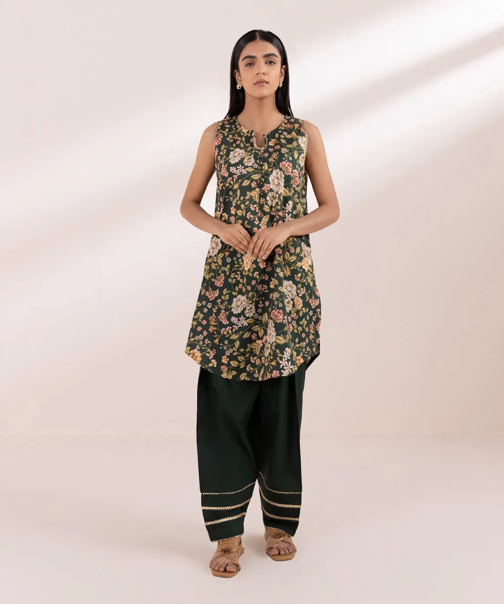 2 Piece - Printed Lawn Suit-U3Pdy24Dfv45