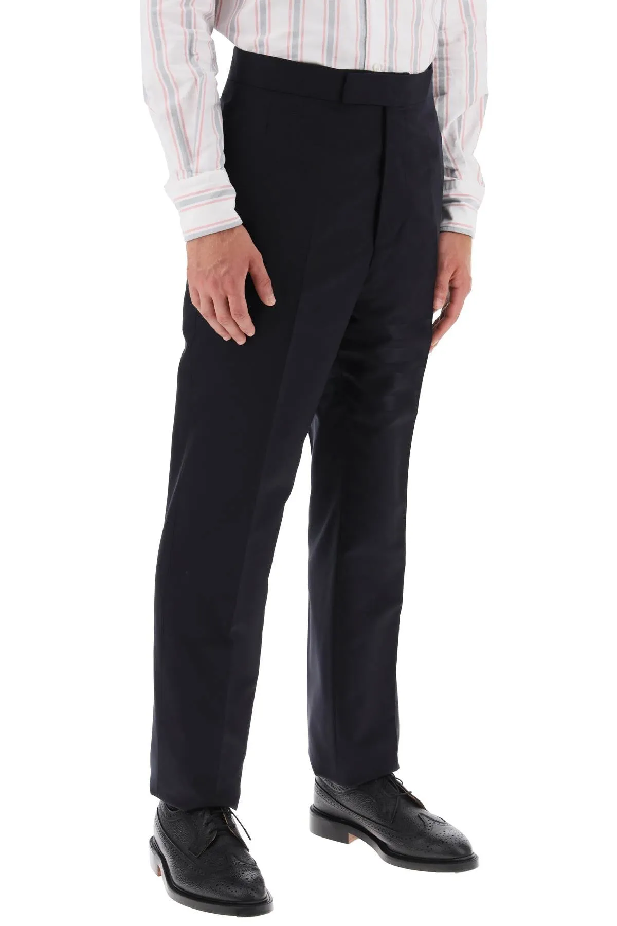 4-bar wool trousers