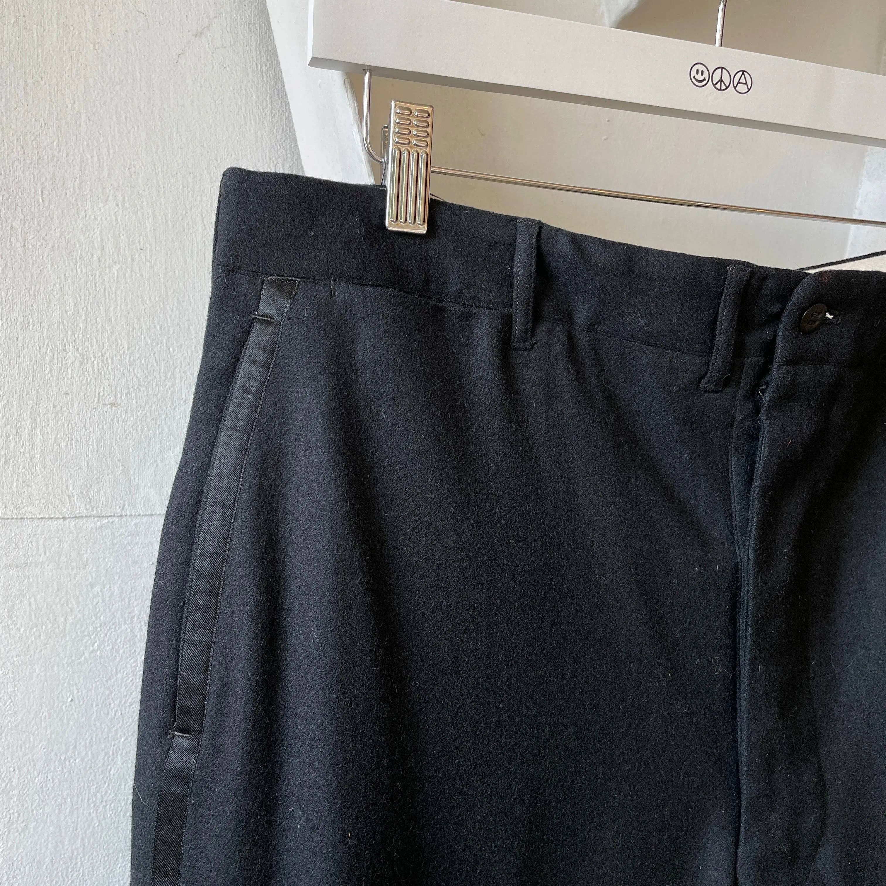 50’s Wool Uniform Trousers - 34” x 31”