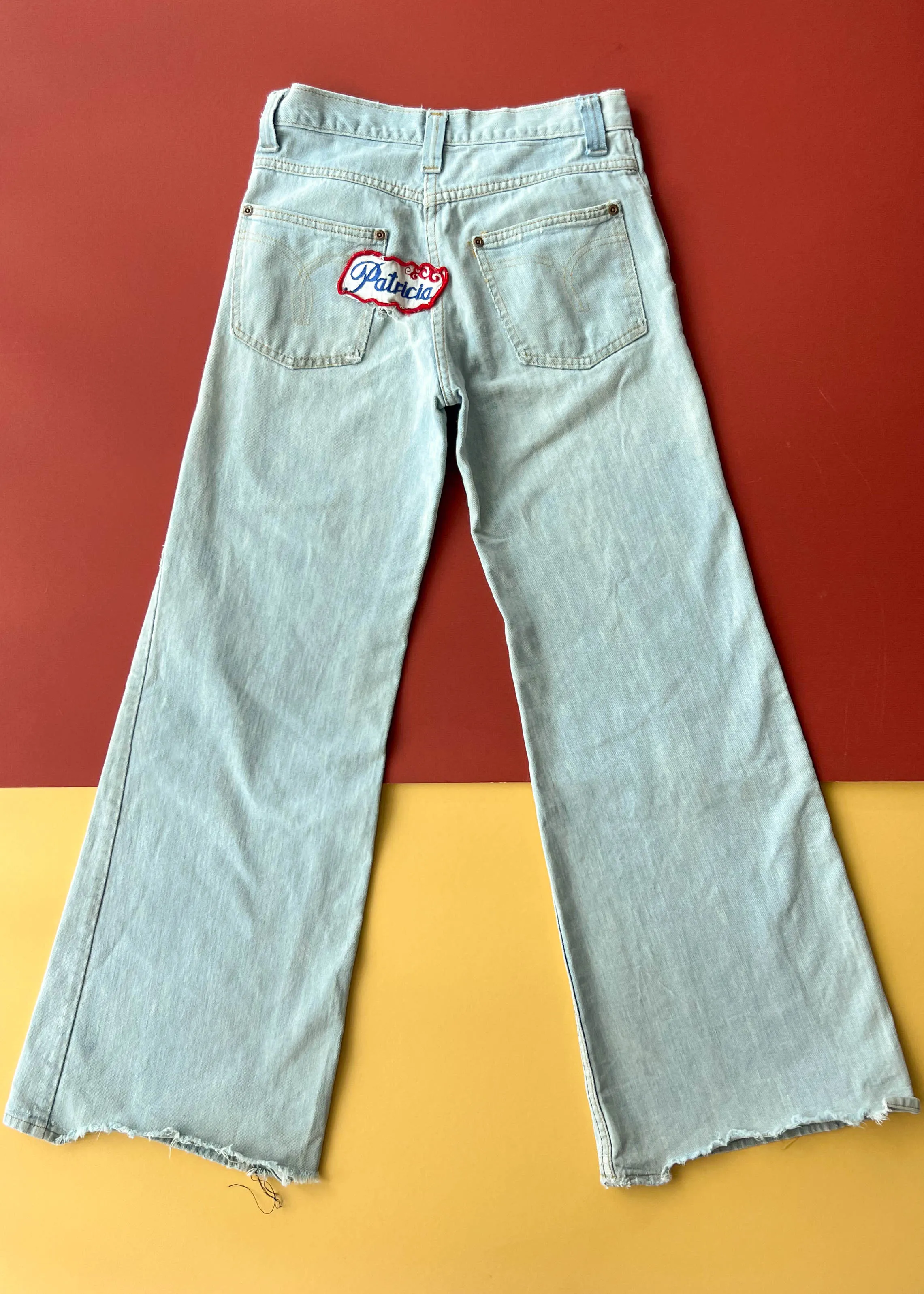 70’s Patricia Patch Jeans (S)