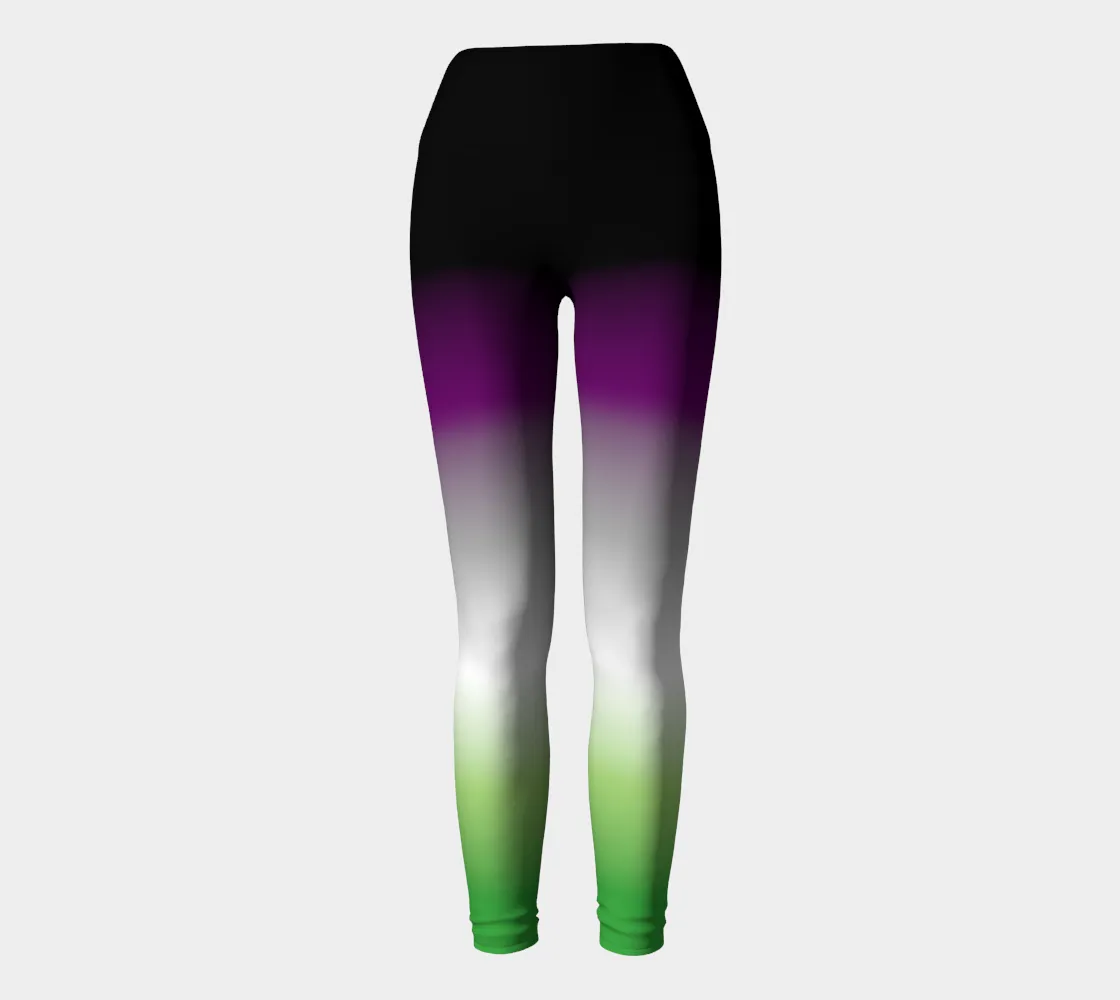 Aroace - V6 Gradient Yoga Leggings