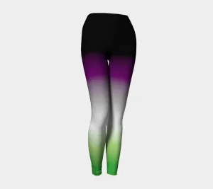 Aroace - V6 Gradient Yoga Leggings