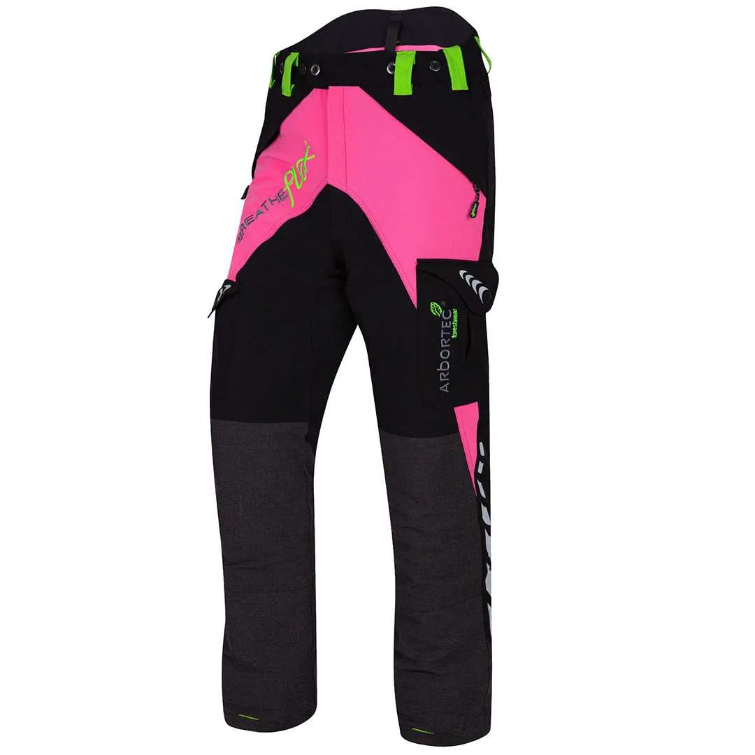 AT4010 Breatheflex Chainsaw Trousers Design A Class 1 - Pink