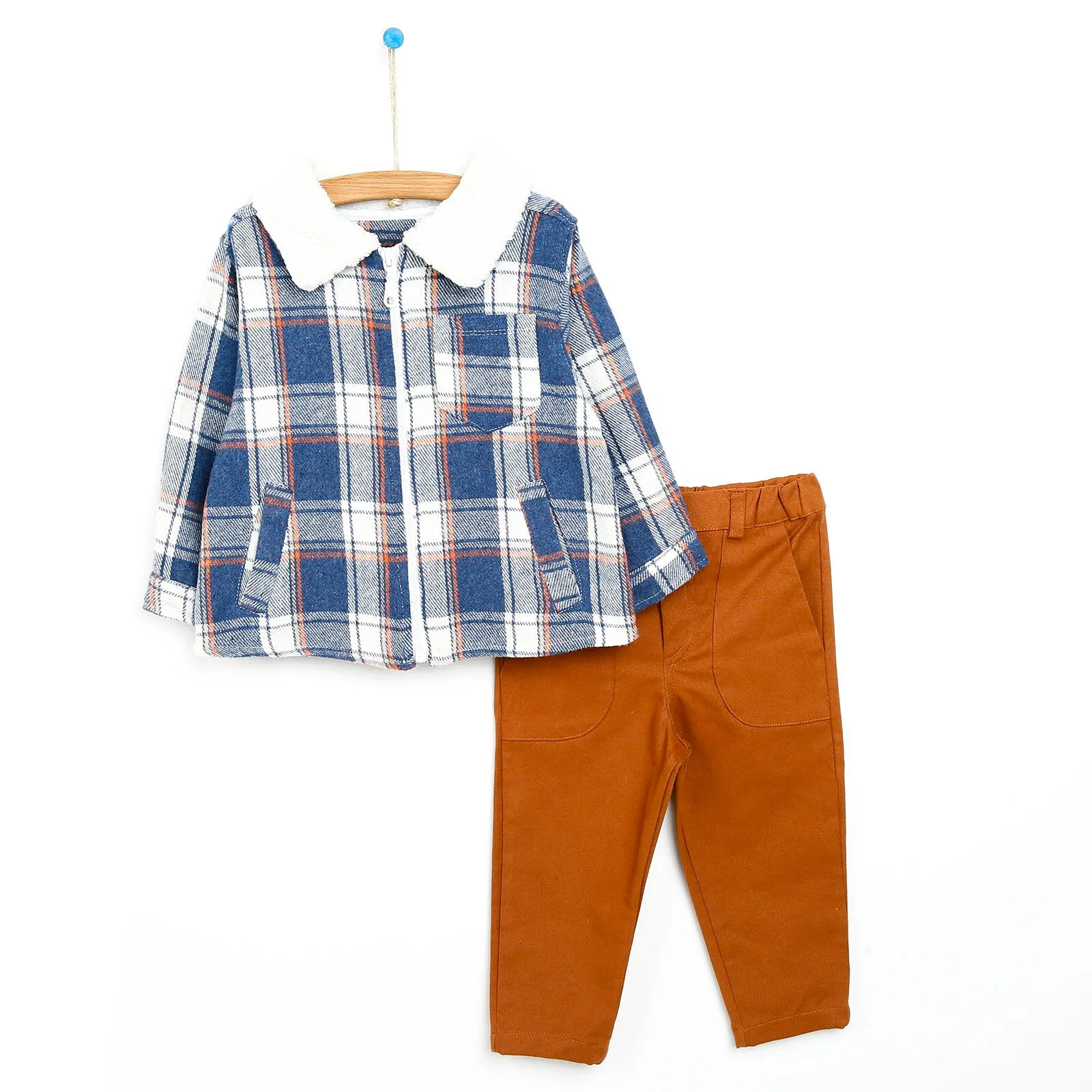 Bebecix Shirt- Pants - Brown