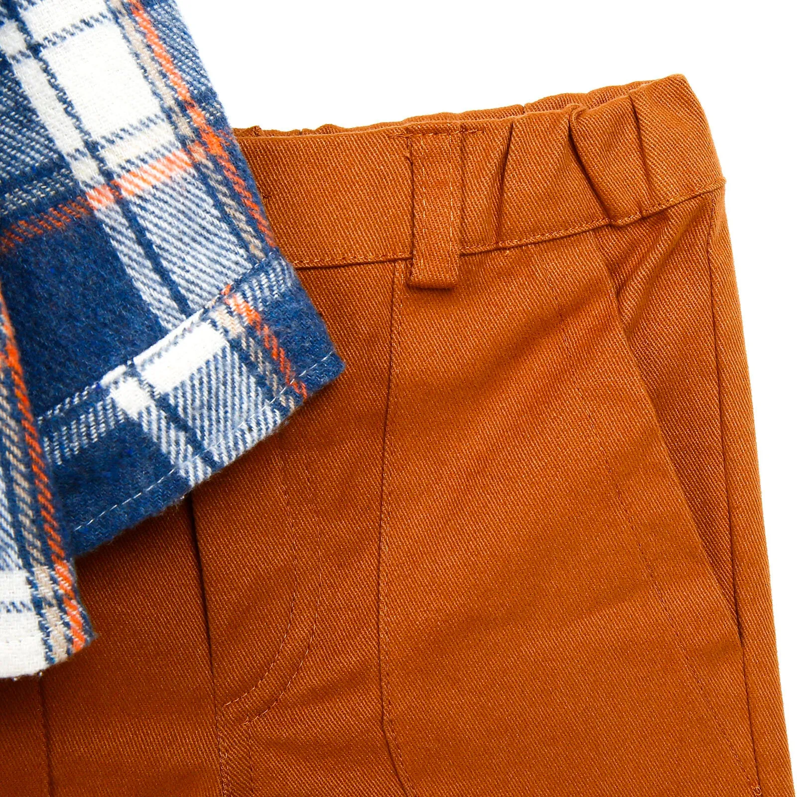 Bebecix Shirt- Pants - Brown