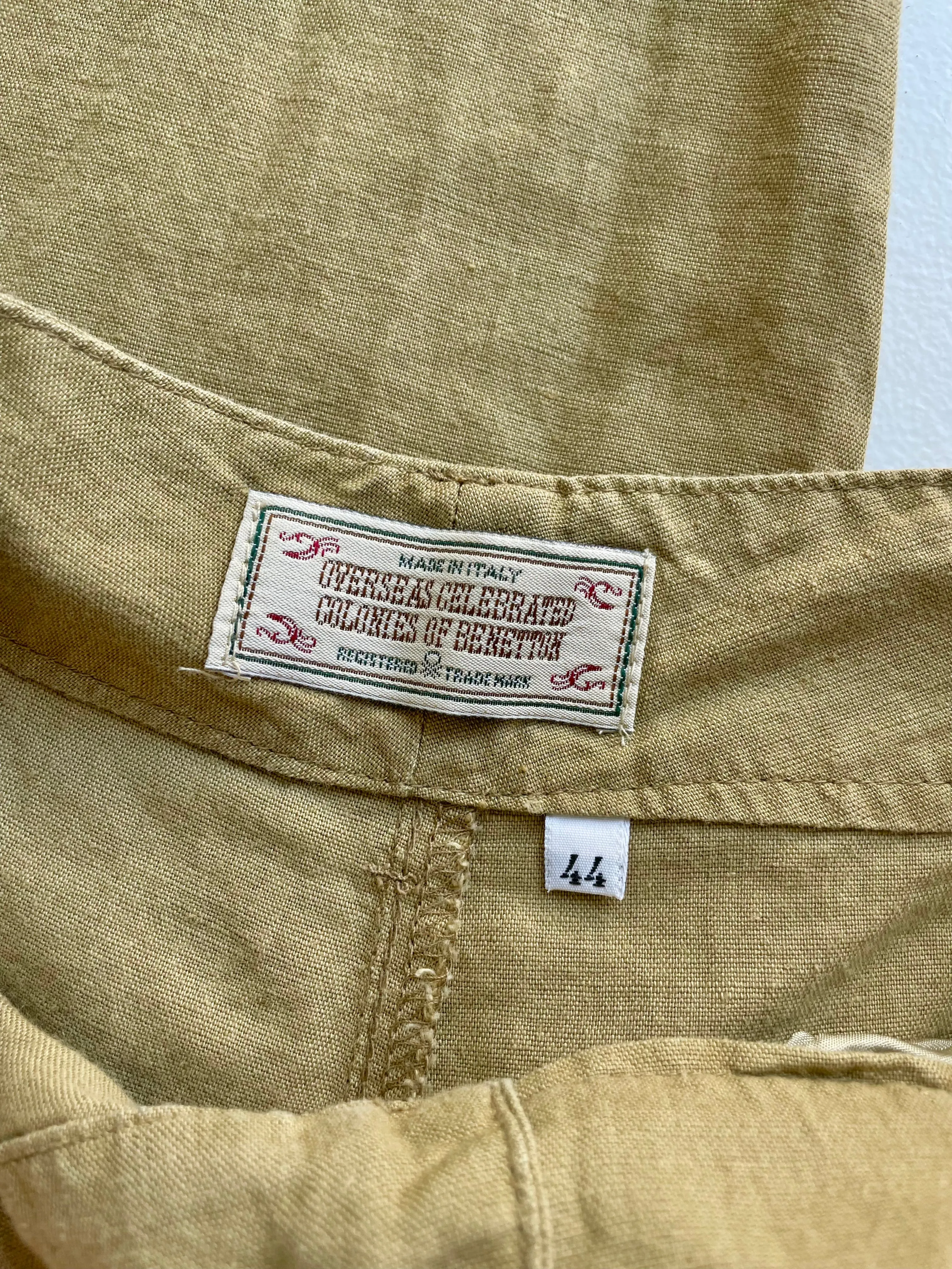 Benetton Linen Trousers