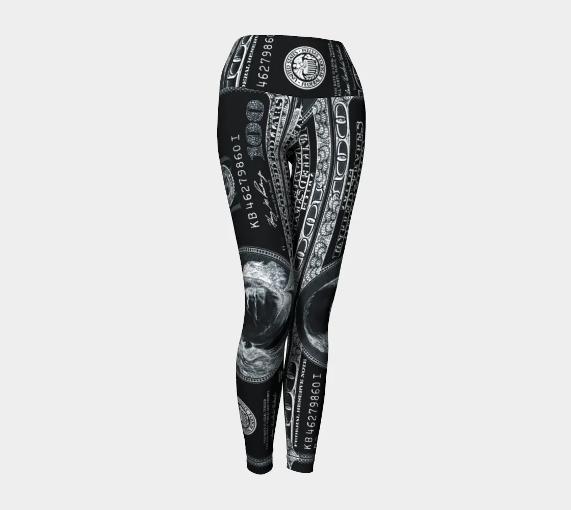 Benjamin Franklin Yoga Leggings