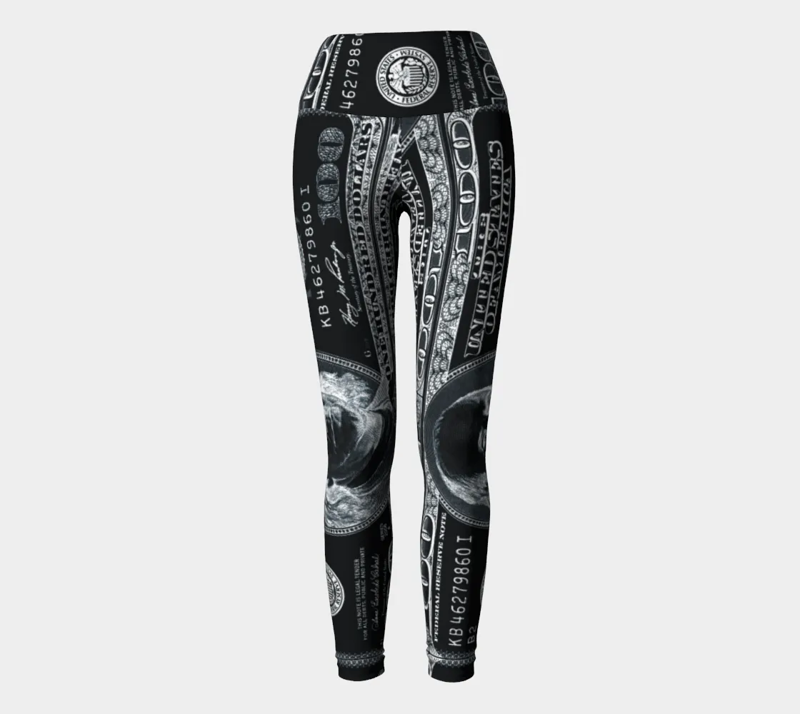 Benjamin Franklin Yoga Leggings