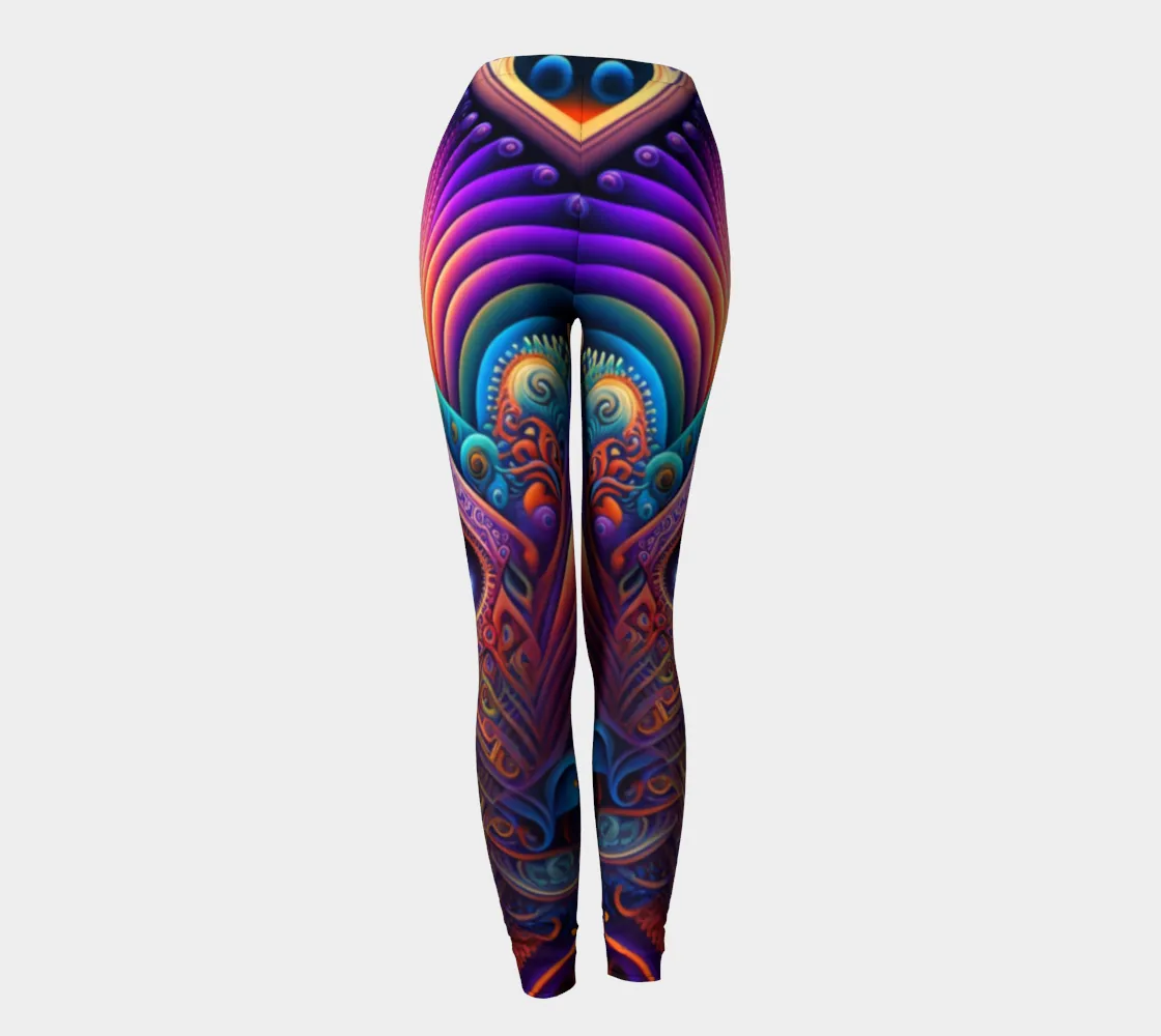 BLOOMING LEGGINGS | ACIDMATH GUY