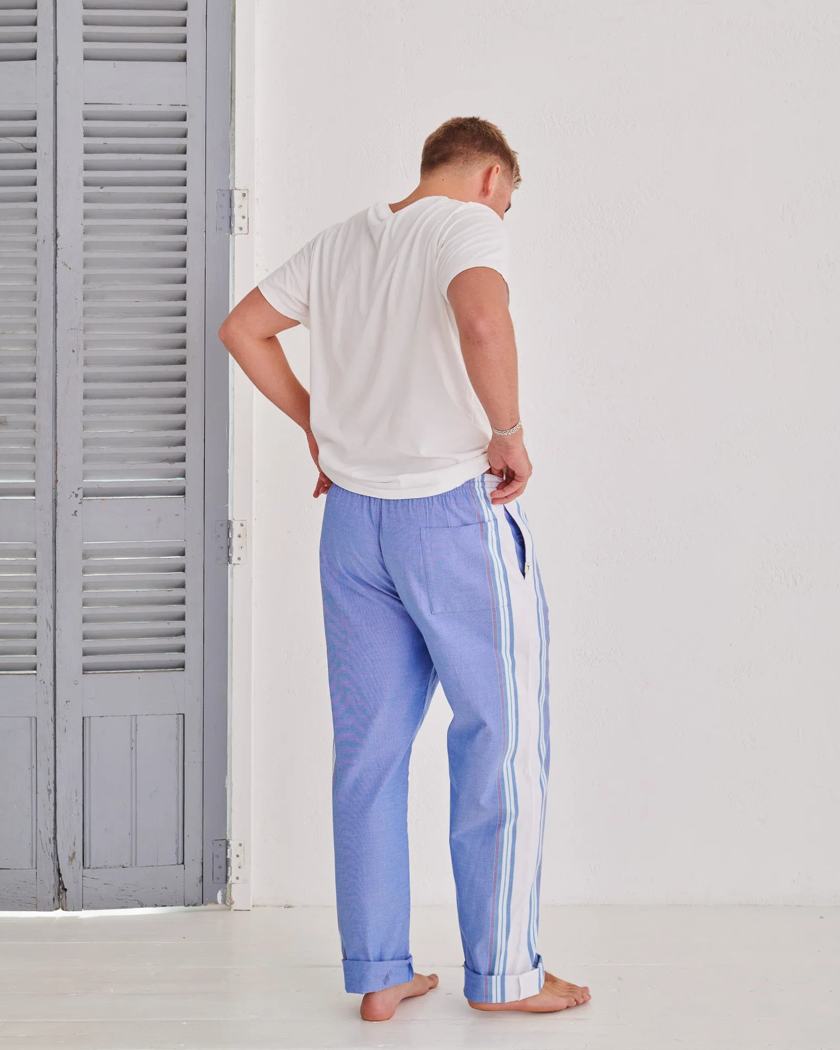 Blue Classic Lounge Pants