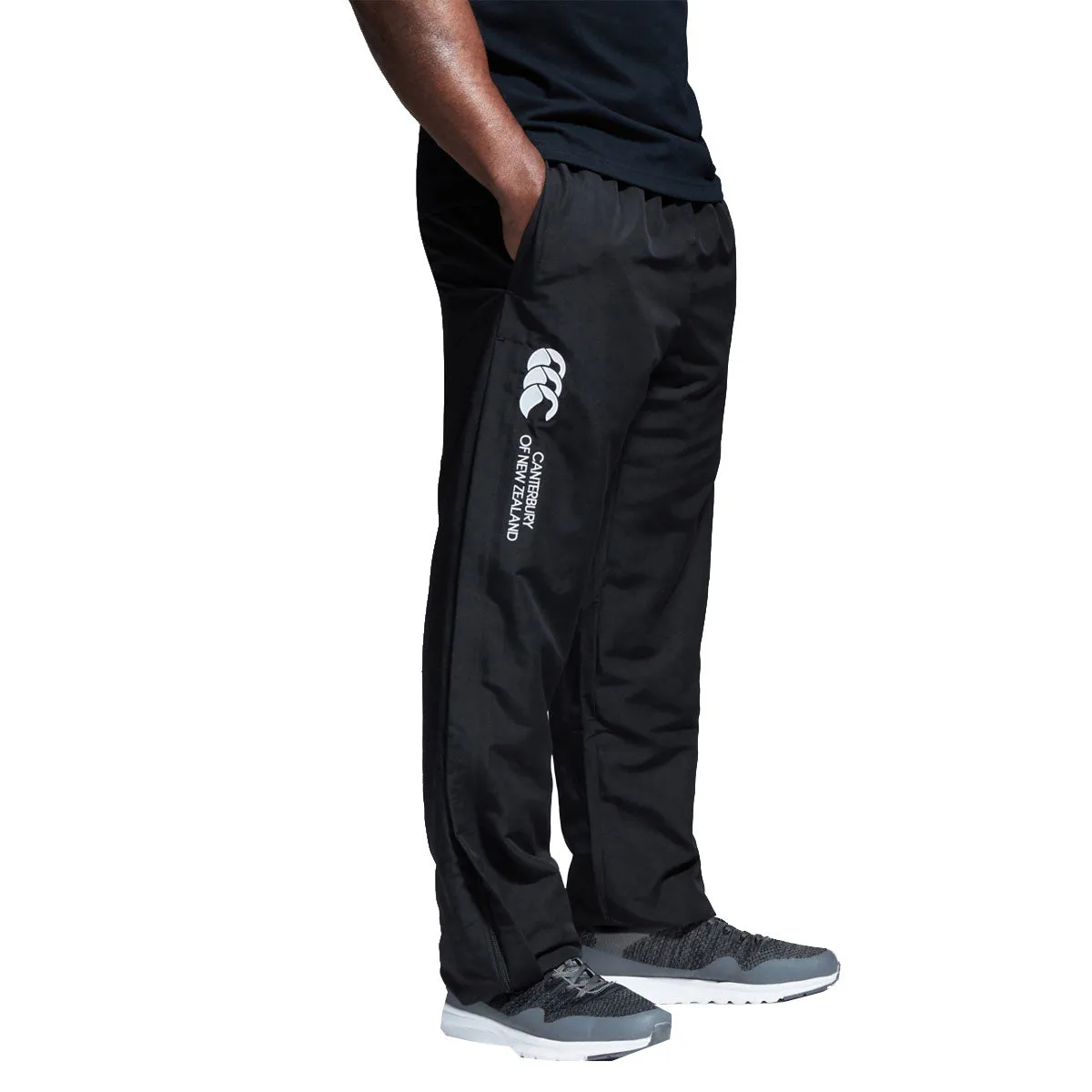 Canterbury Open Hem Stadium Pant - Mens - Black/White