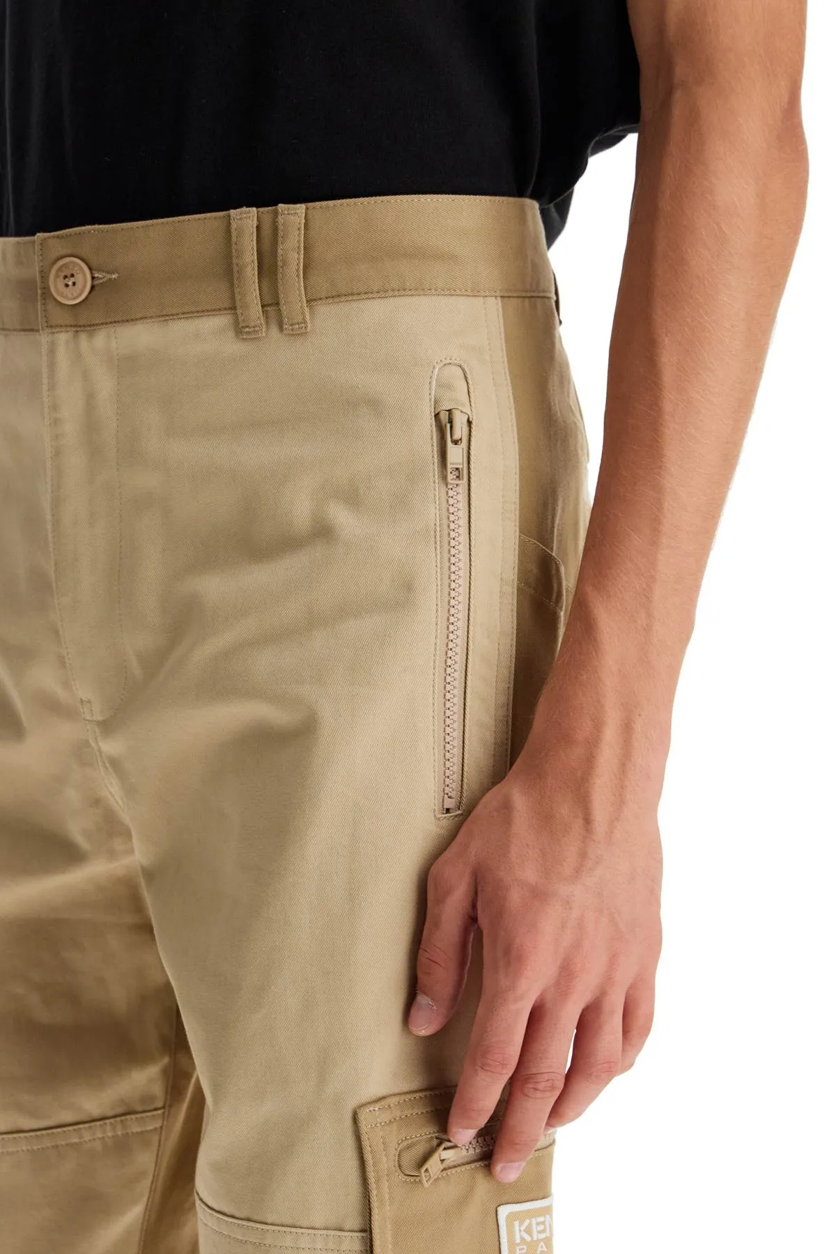 cotton cargo pants for men