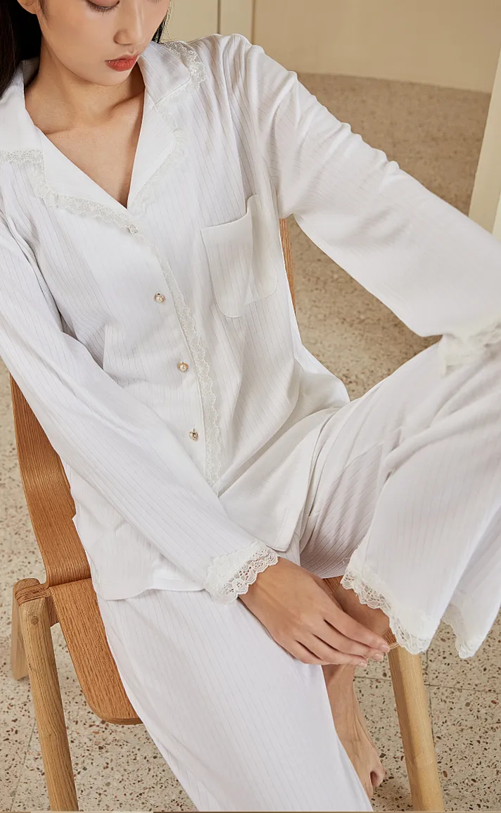 Cozy •  Premium Cotton Long Sleeve Pajamas Set