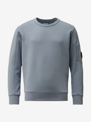 C.P. Company Boys Logo Sweatshirt in Grey