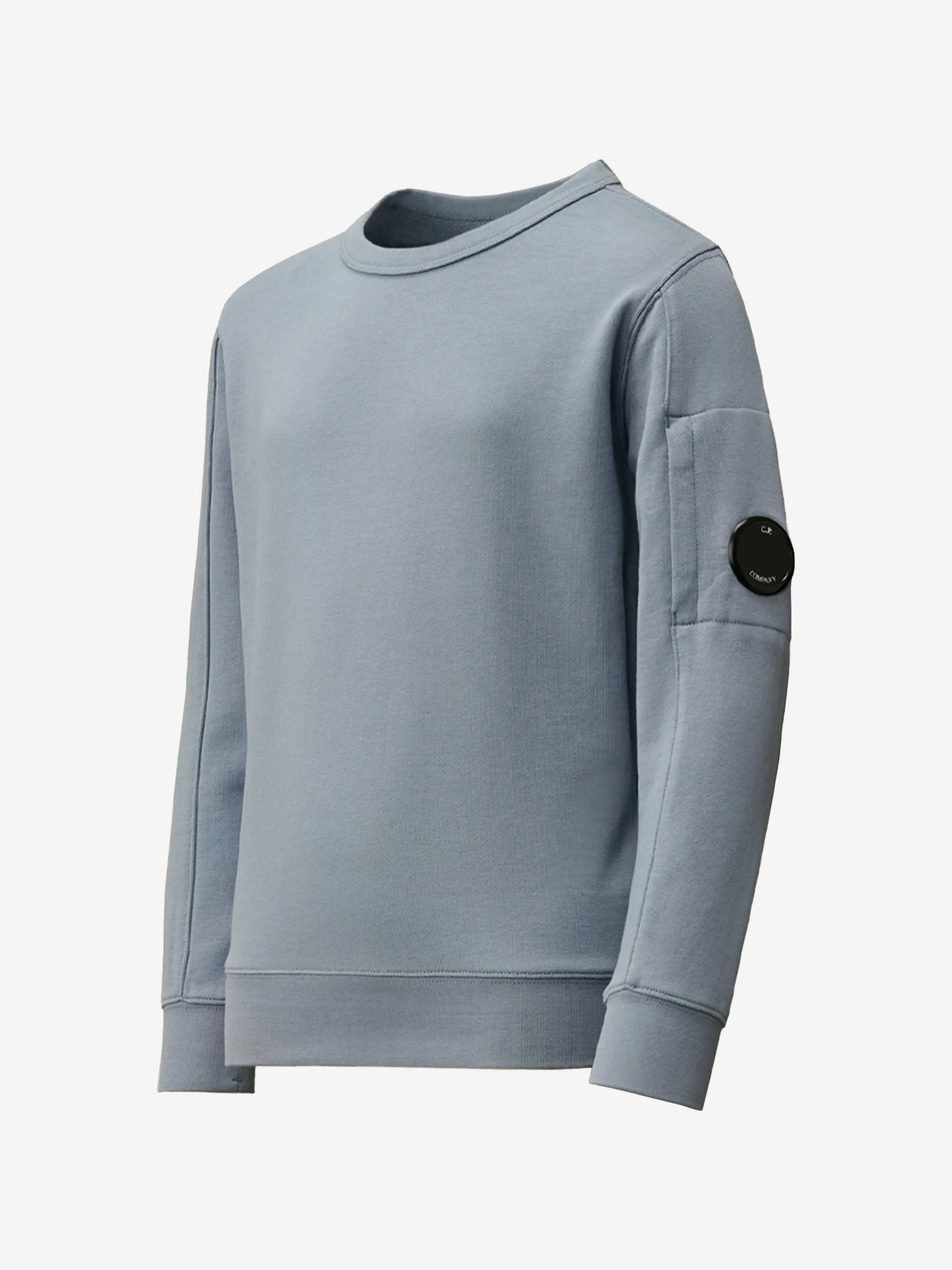 C.P. Company Boys Logo Sweatshirt in Grey