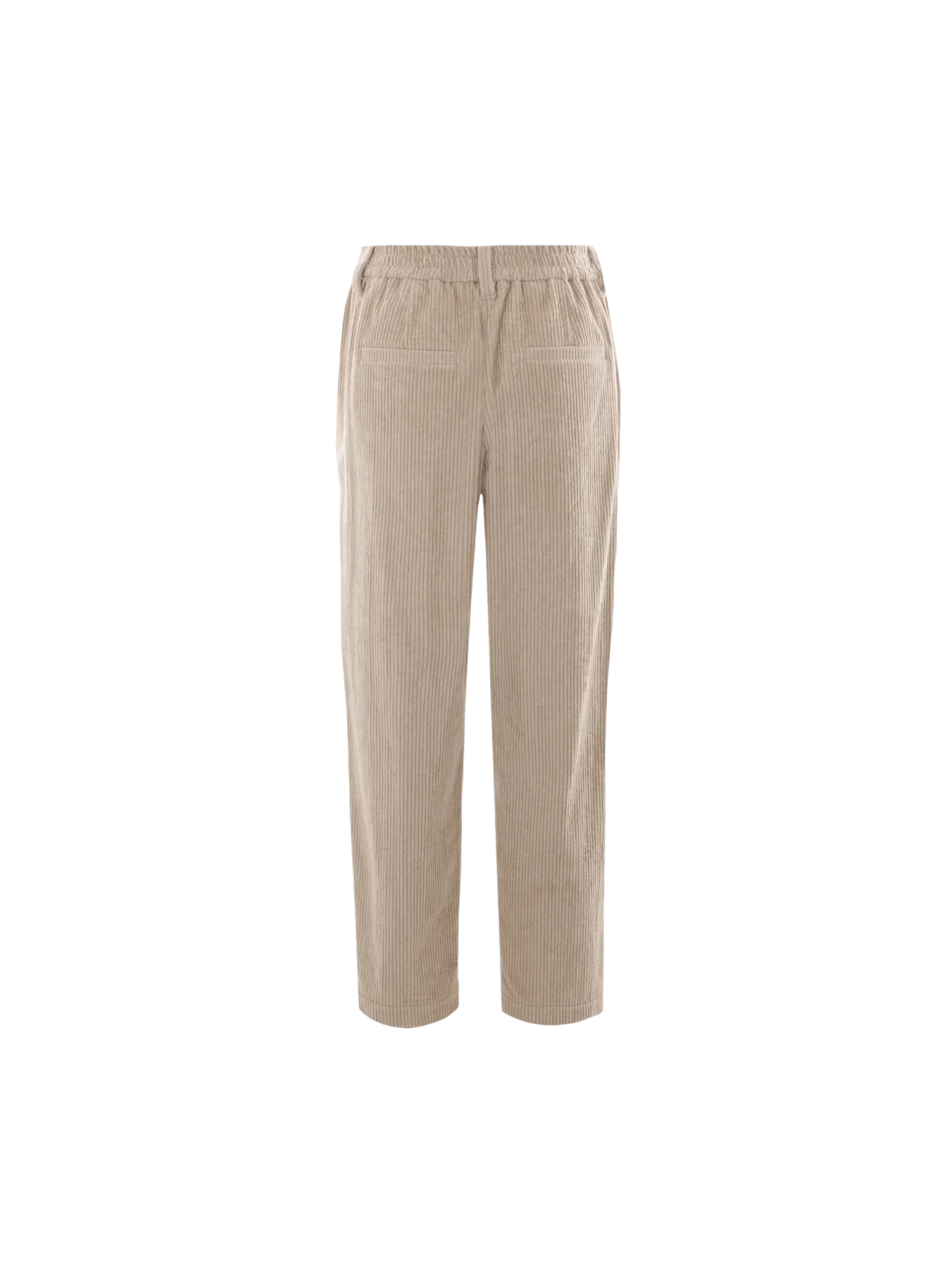 Cropped Baggy Corduroy Pants