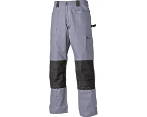 Dickies Grafter Duo Tone Workwear Trousers Grey & Black