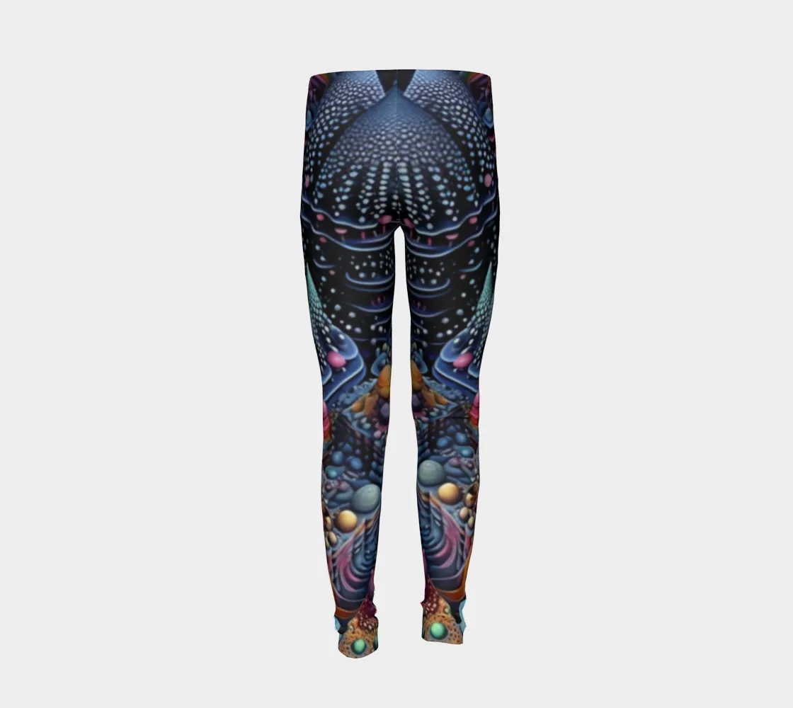 DIMENSIONAL YOUTH LEGGINGS | ACIDMATH AI