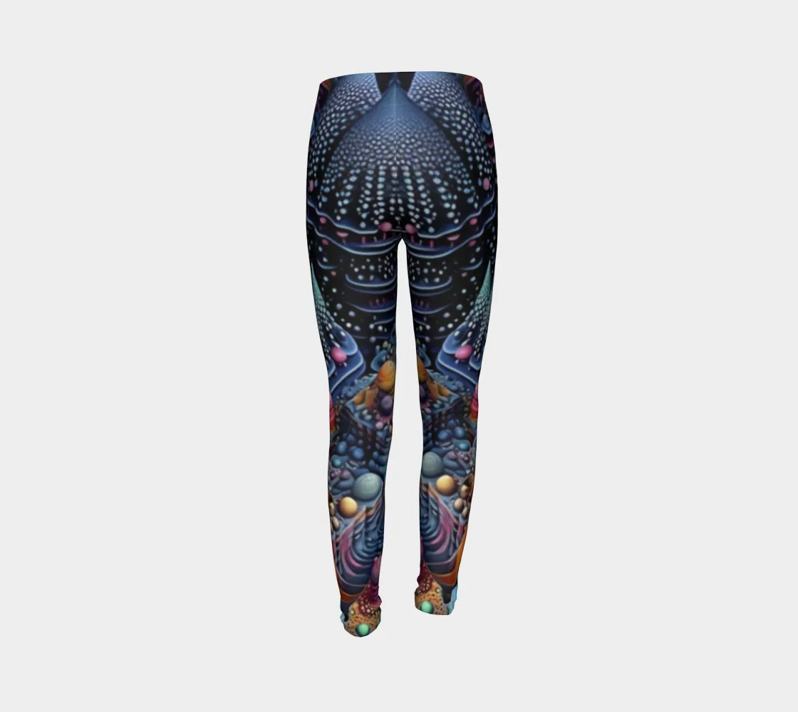 DIMENSIONAL YOUTH LEGGINGS | ACIDMATH AI