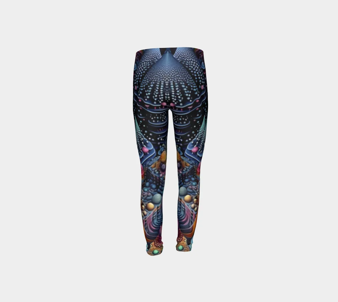 DIMENSIONAL YOUTH LEGGINGS | ACIDMATH AI