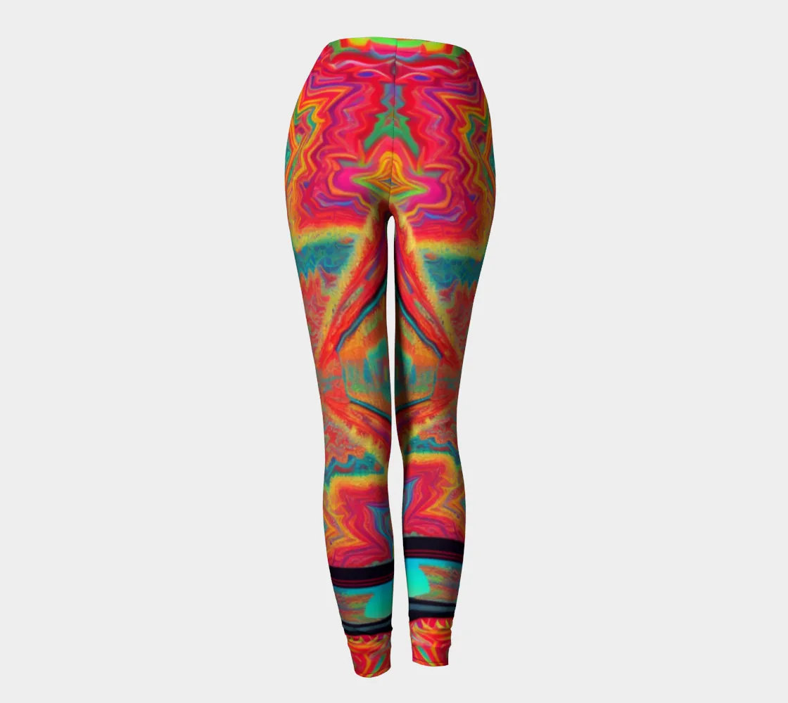 DMT TRIP LEGGINGS | LACHLAN WARDLAW X ACIDMATH AI