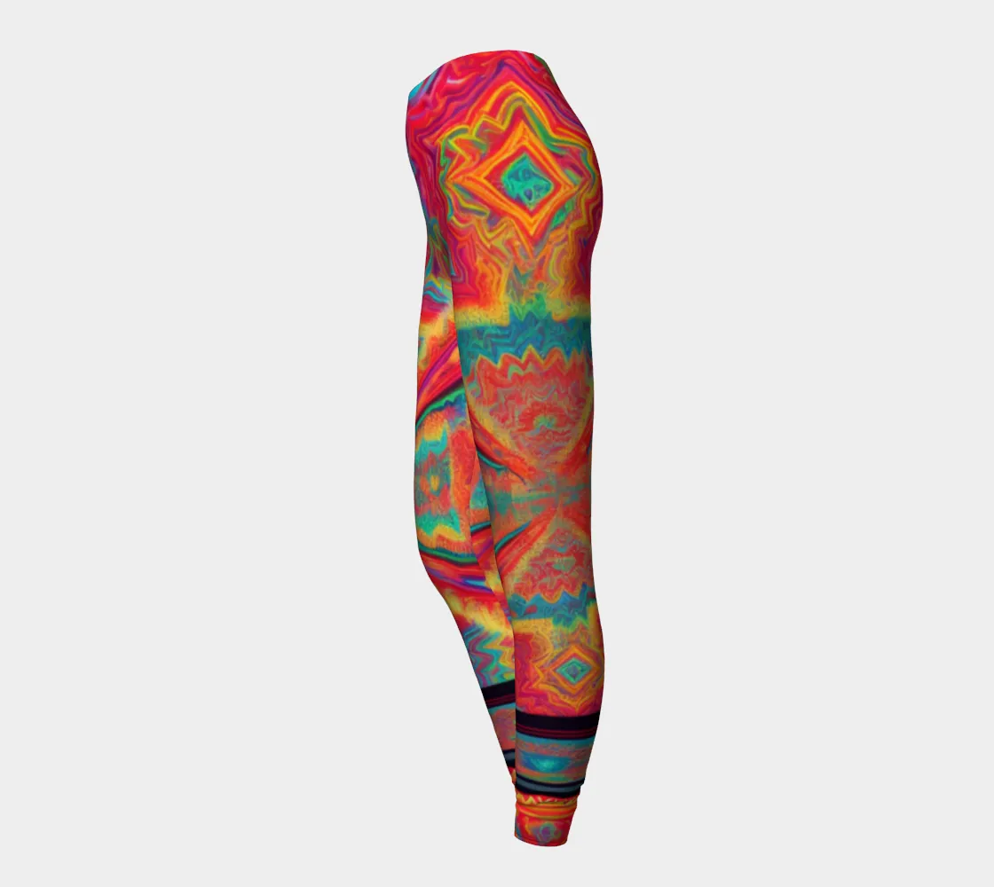 DMT TRIP LEGGINGS | LACHLAN WARDLAW X ACIDMATH AI