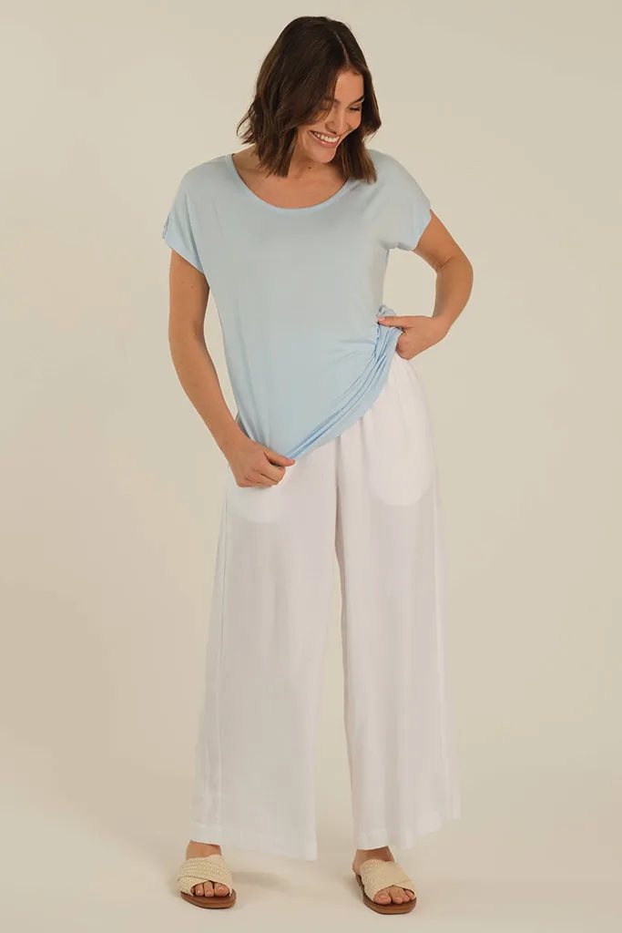 Eadie Top - Powder Blue