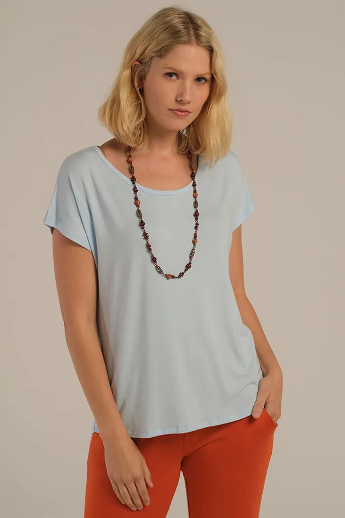 Eadie Top - Powder Blue