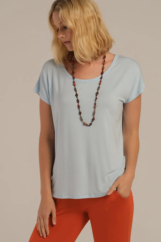 Eadie Top - Powder Blue