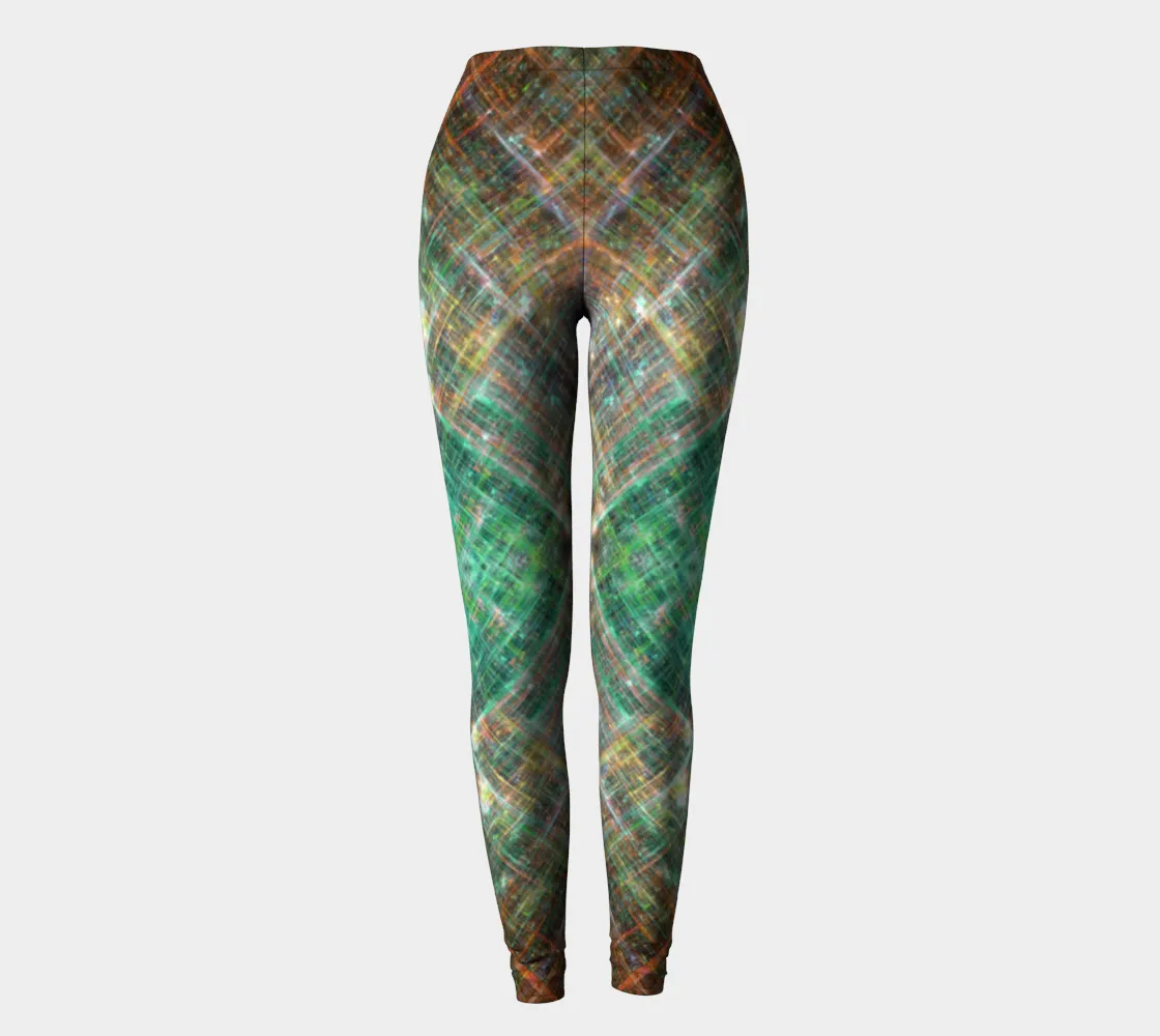 EARTH MATRIX RAINBOW  | LEGGINGS | YANTRART