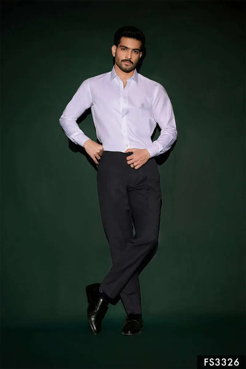 Estilizado Formal Shirt-White