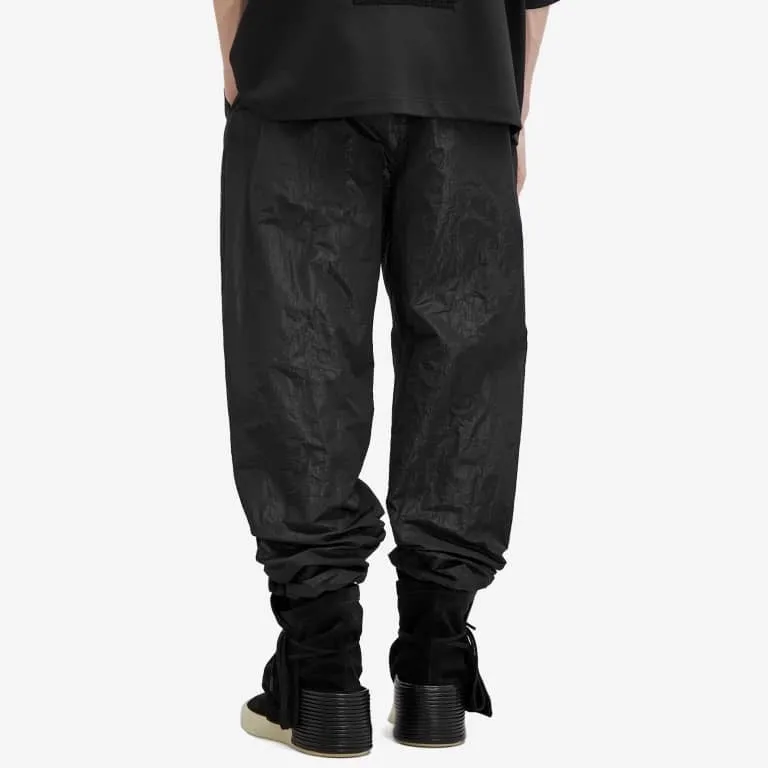 Fear of God 8th Pintuck Wrinkle Track Sweatpants, black