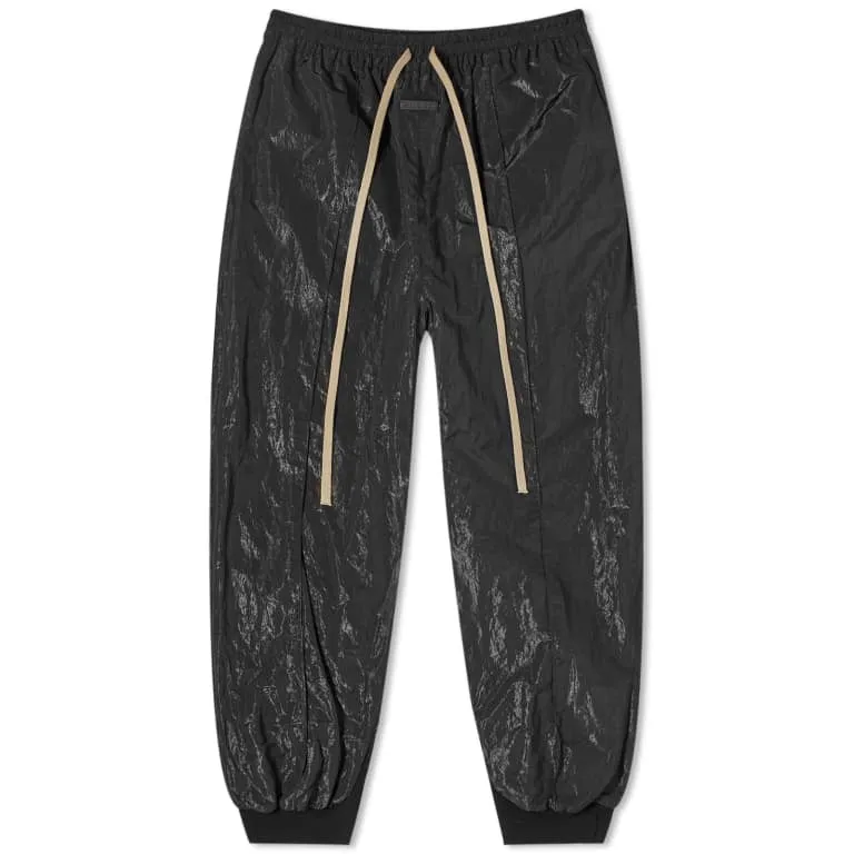 Fear of God 8th Pintuck Wrinkle Track Sweatpants, black