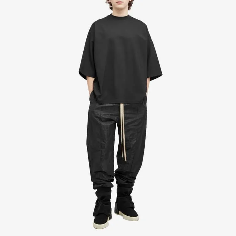 Fear of God 8th Pintuck Wrinkle Track Sweatpants, black