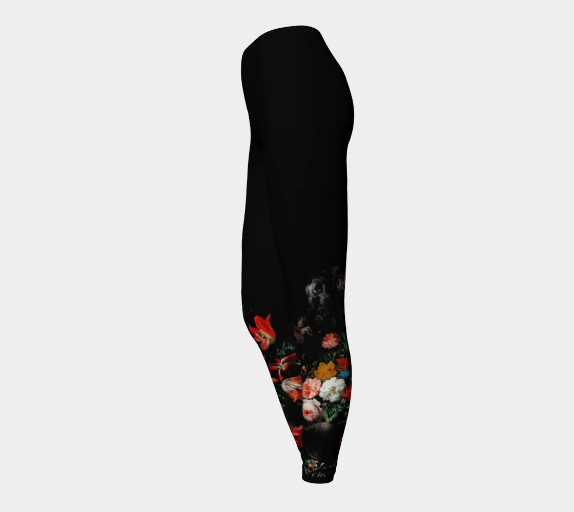 Floral Midnight Yoga Leggings