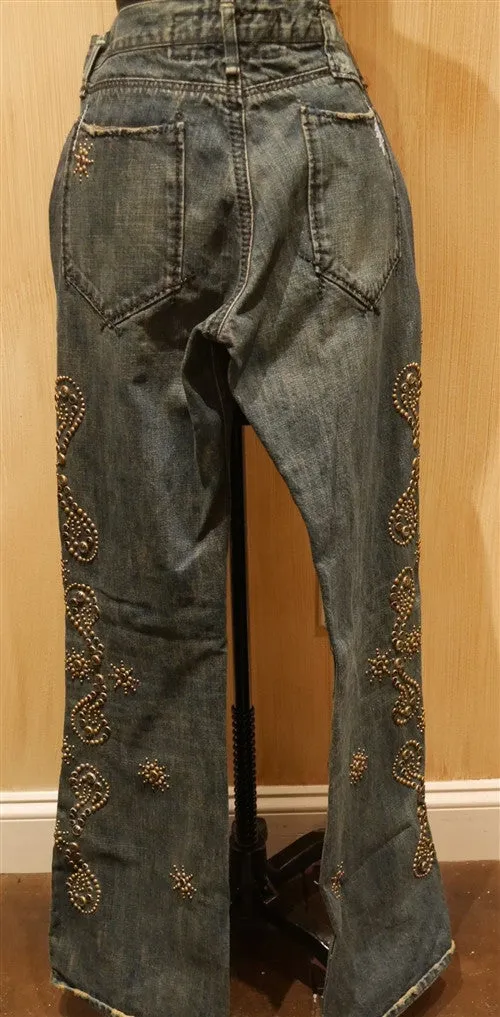 Great China Wall Studded Jean