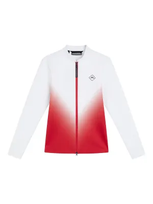 Halo Full Zip Mid Layer / Barbados Cherry