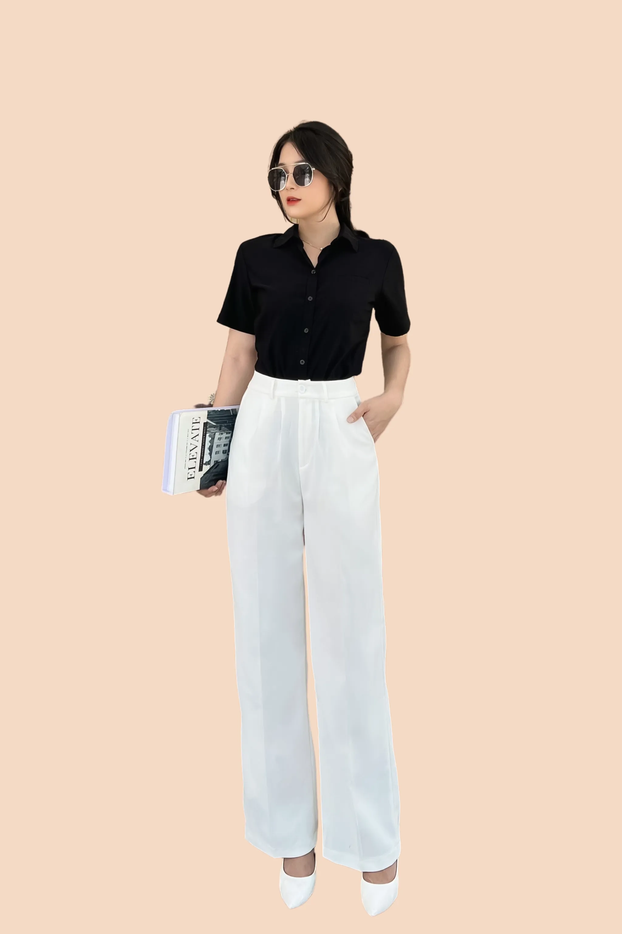 High Waisted Trouser