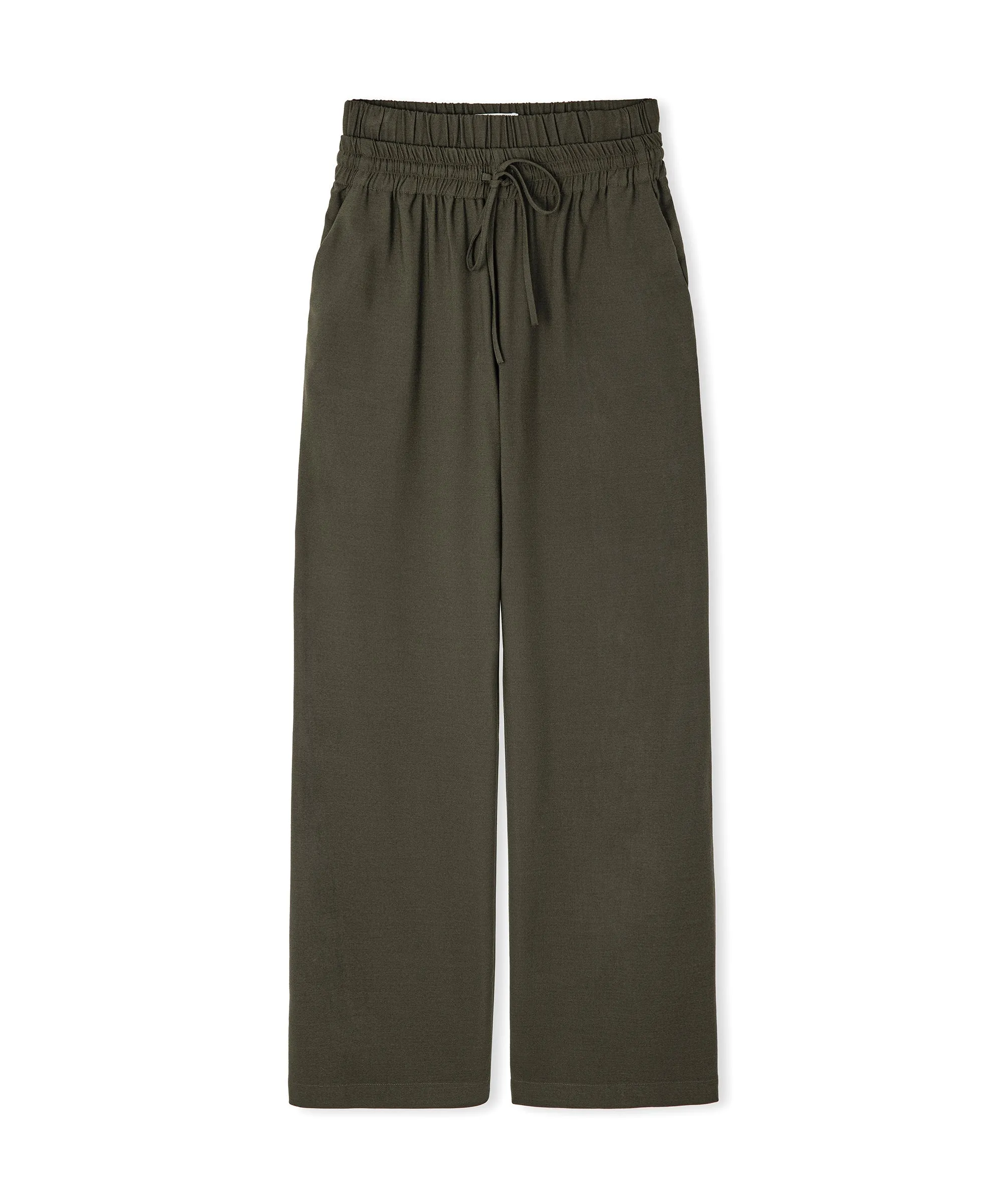 Ipekyol Elastic Waist Pants Khaki