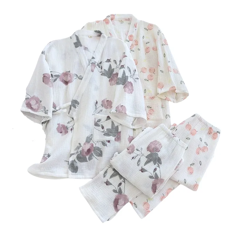 Japanese Kimono Suit Pajamas