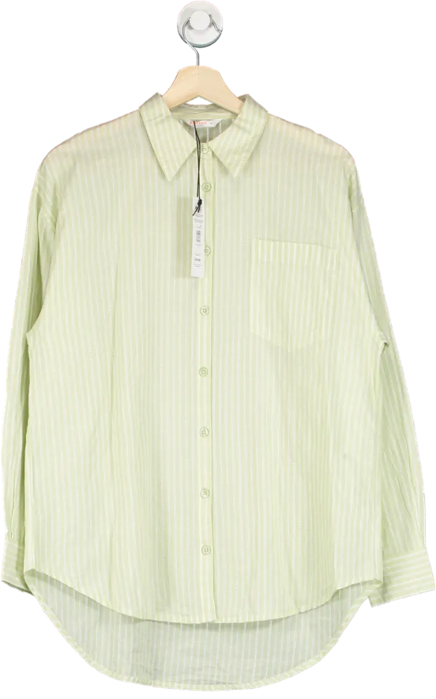 John Lewis Green Anyday Relaxed Shirt UK 6