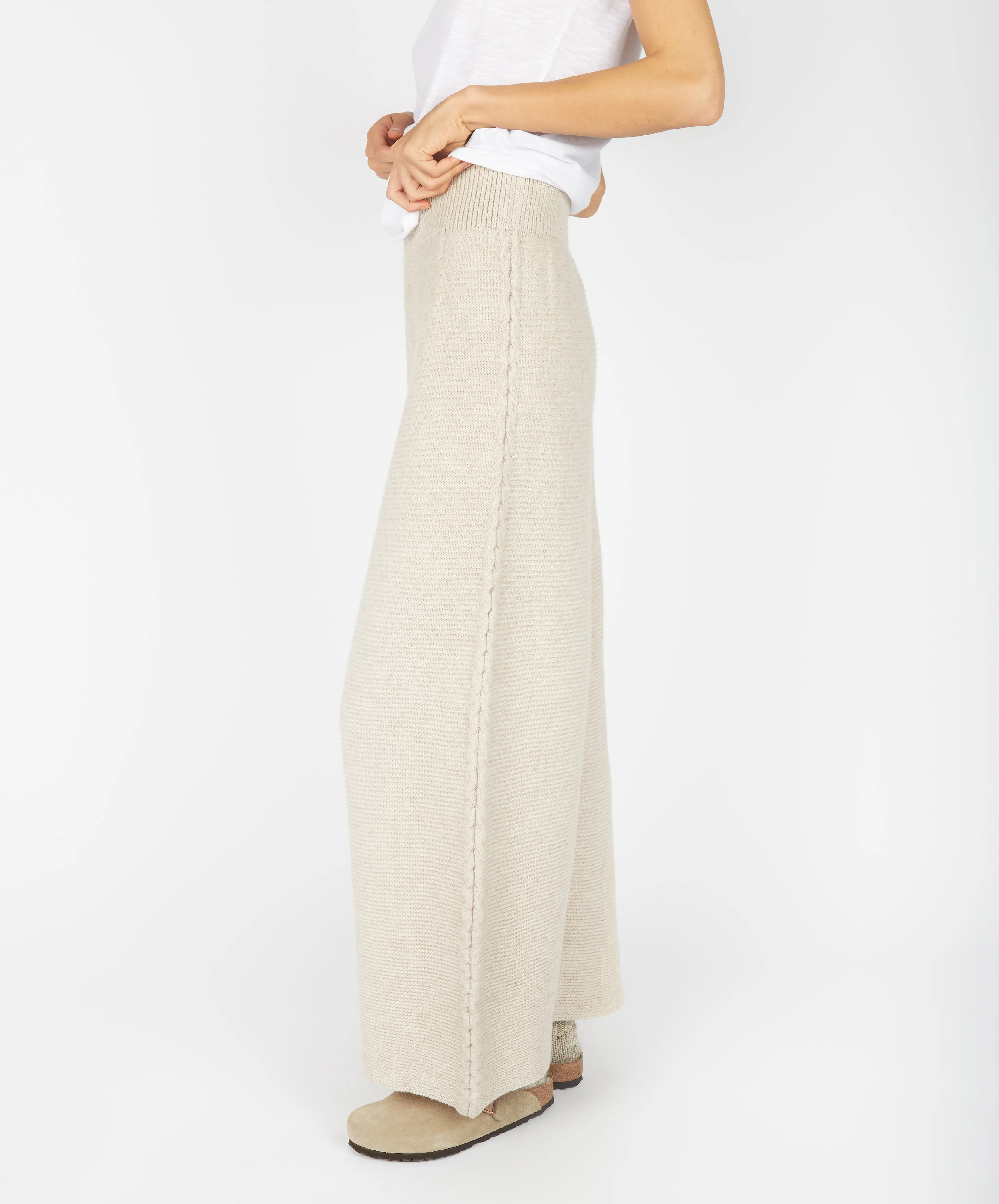 Kestrel Cropped Trousers Bone