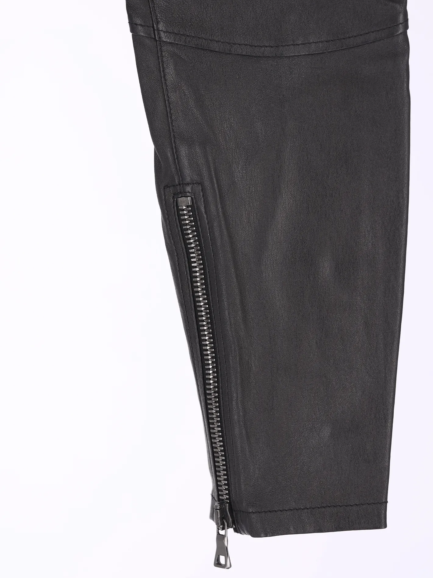 leather biker trousers