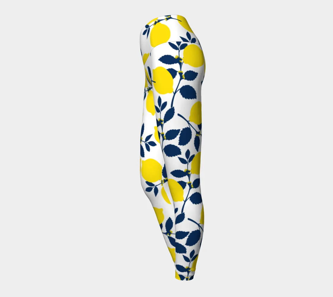 Lemon Drop Yoga Leggings