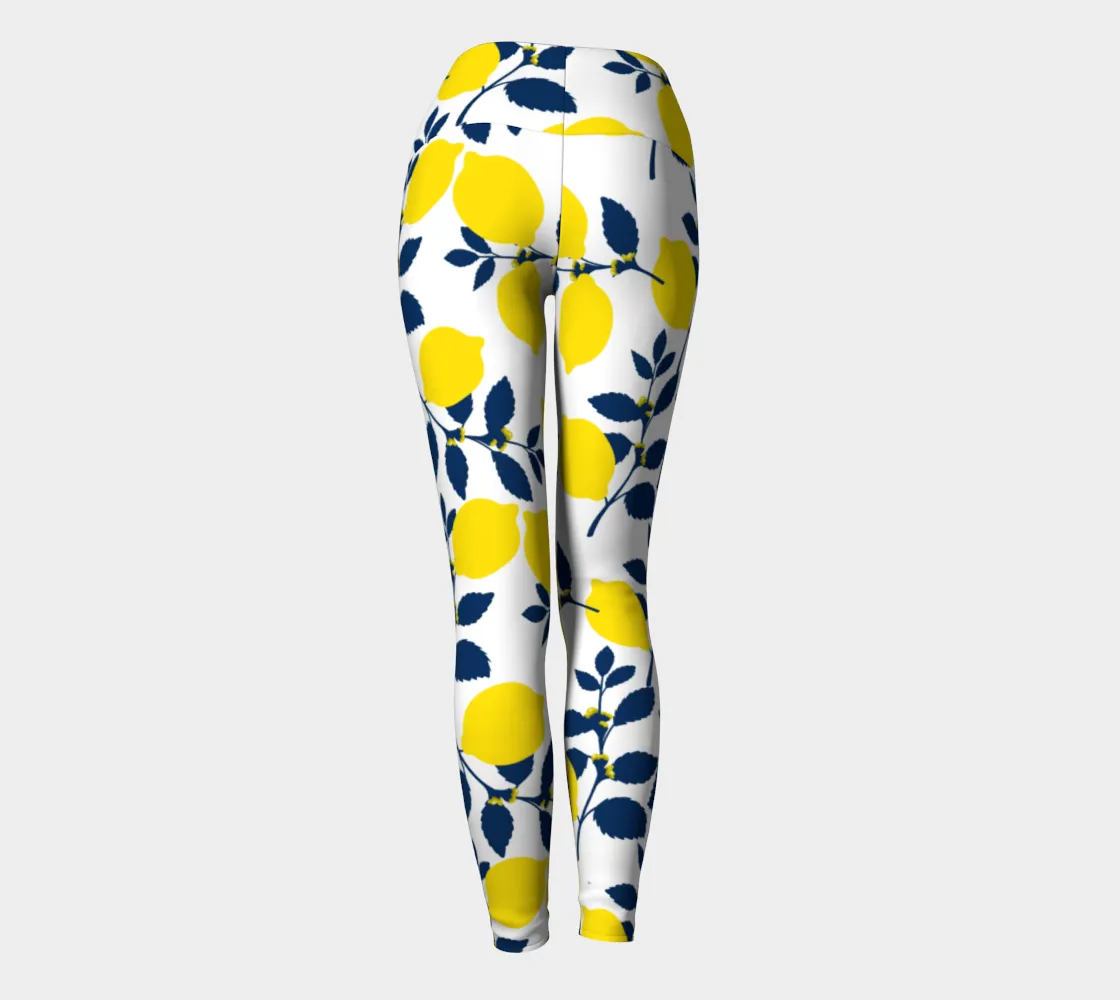 Lemon Drop Yoga Leggings