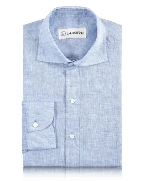 Linen 60's: Light blue