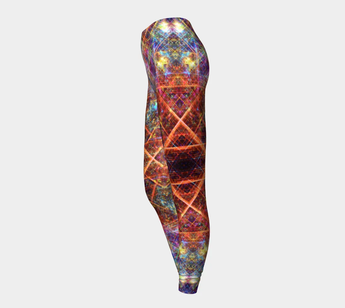 MATRIX RAINBOW MANDALA | LEGGINGS | YANTRART