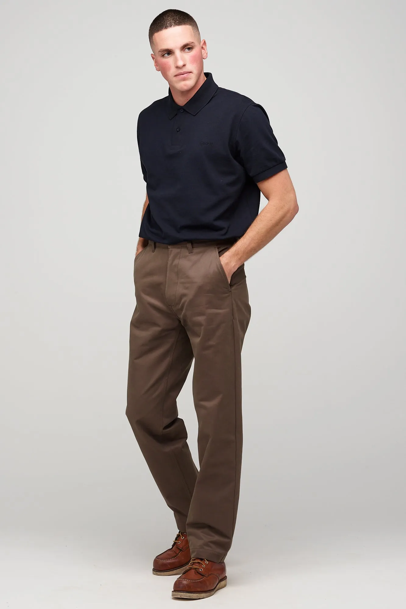 Men's Heavyweight Relaxed Chino - Brown