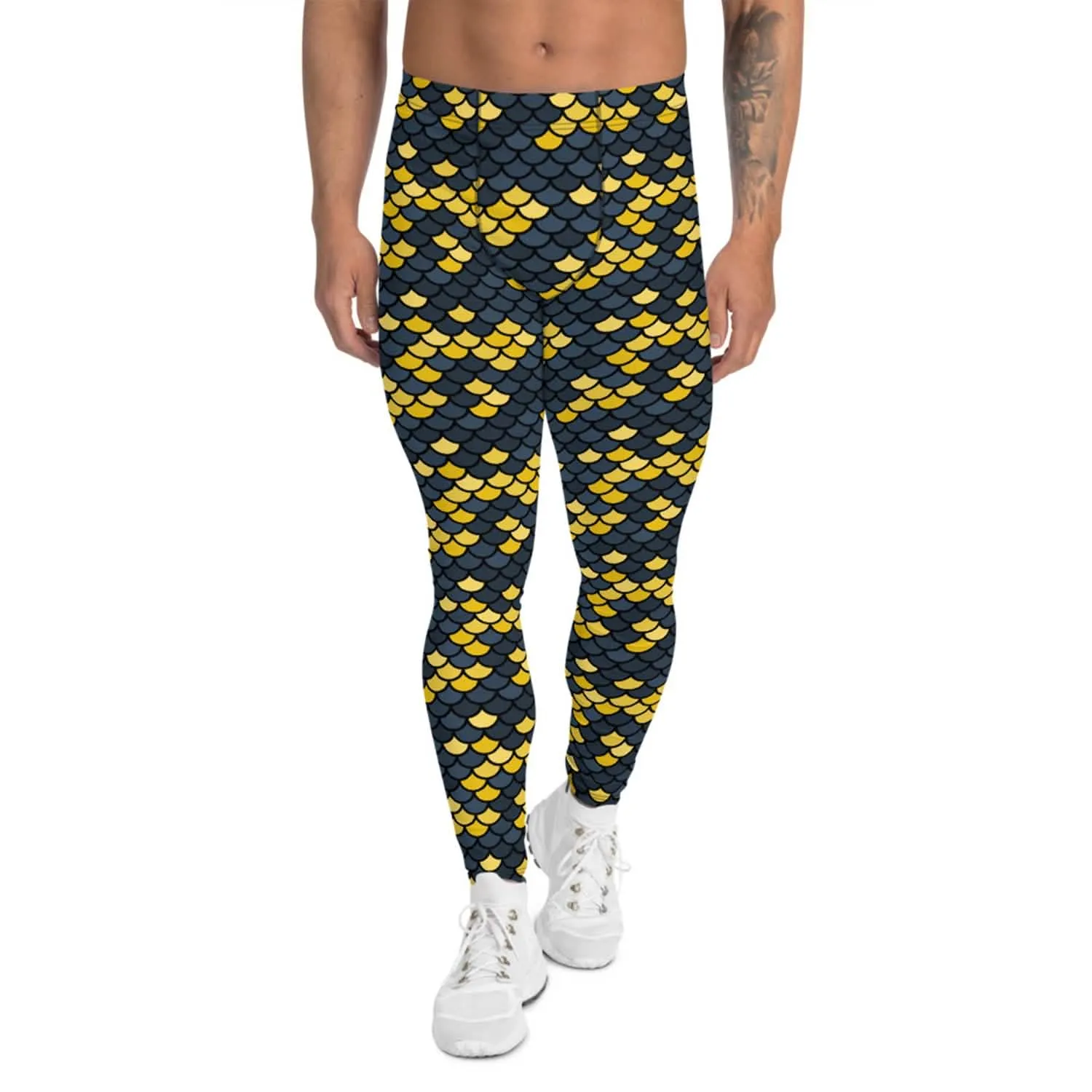 Men's Merman Performance Leggings for Active Lifestyle